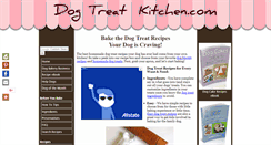 Desktop Screenshot of dogtreatkitchen.com